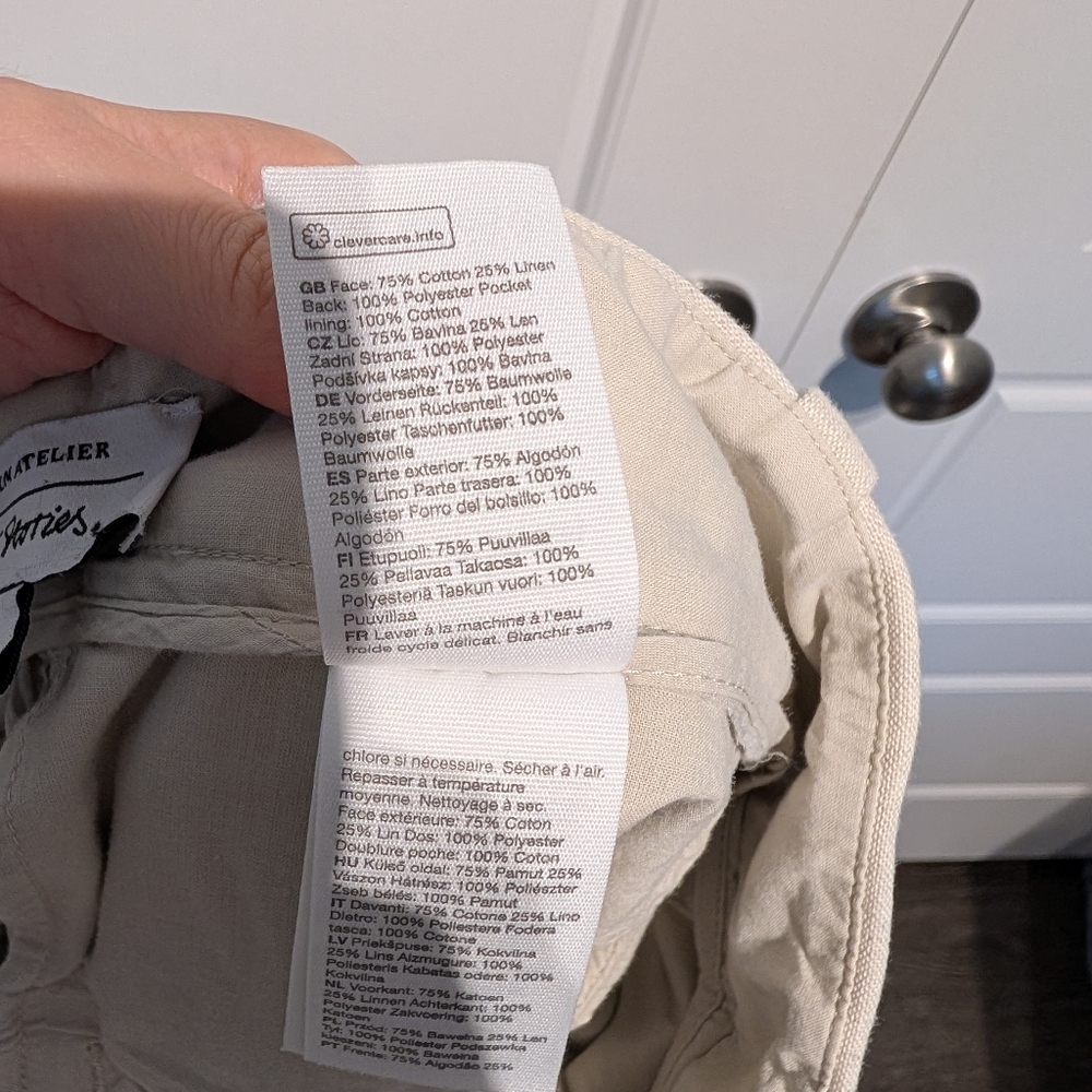 &other stories Linen Shorts - Picture 6 of 8